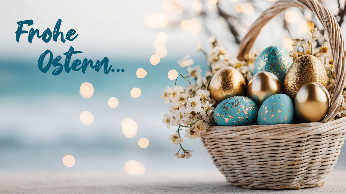 Frohe Ostern Webseite